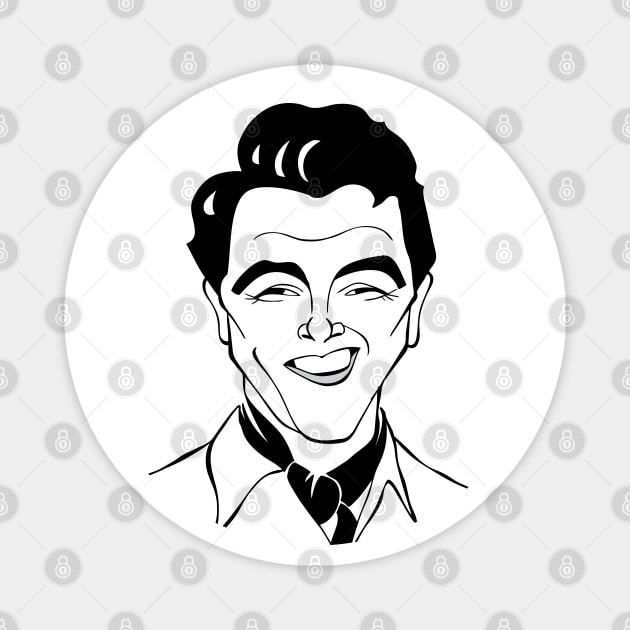 CLASSIC HOLLYWOOD MOVIE STAR Magnet by cartoonistguy